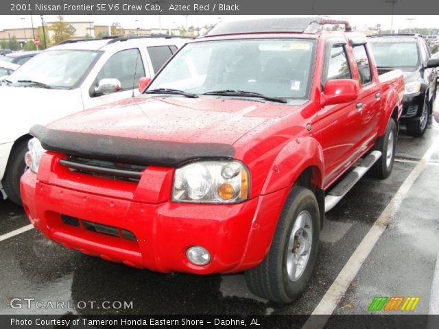 2001 Nissan Frontier SE V6 Crew Cab in Aztec Red