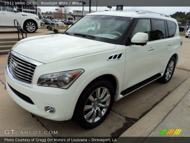 2012 Infiniti QX 56 in Moonlight White
