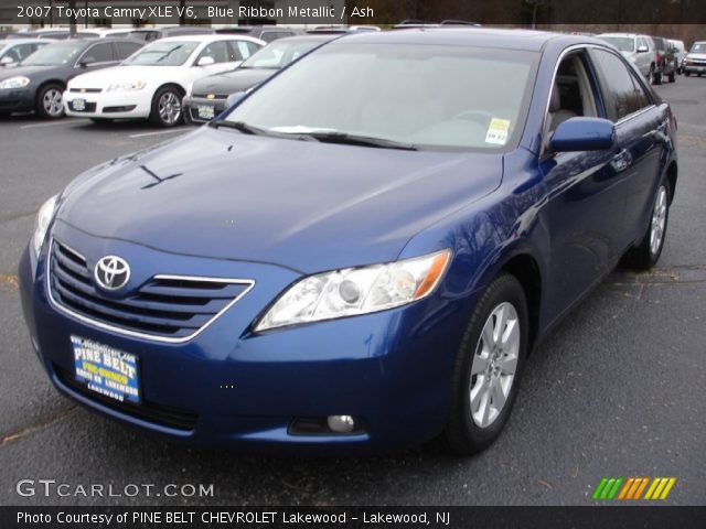 2007 Toyota Camry XLE V6 in Blue Ribbon Metallic
