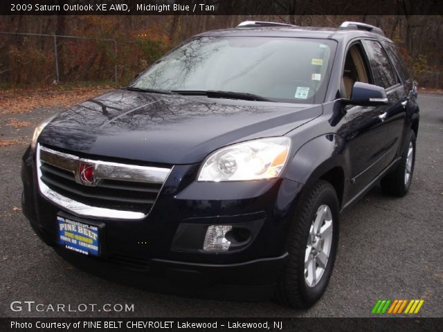 2009 Saturn Outlook XE AWD in Midnight Blue