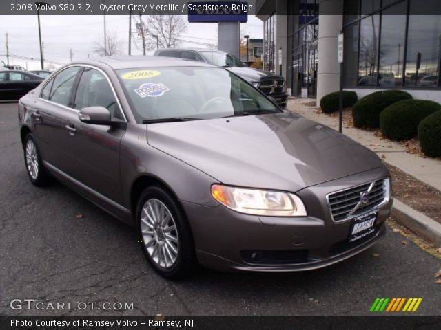 2008 Volvo S80 3.2 in Oyster Gray Metallic