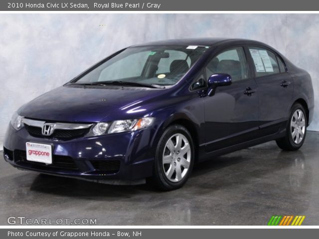 Royal blue pearl honda civic #2