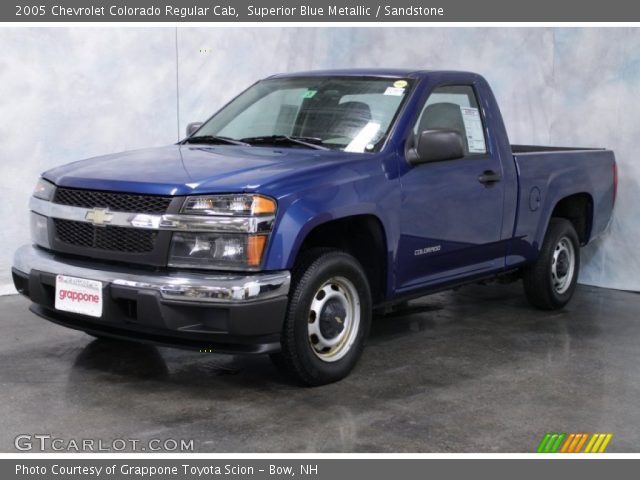 2005 Chevrolet Colorado Regular Cab in Superior Blue Metallic