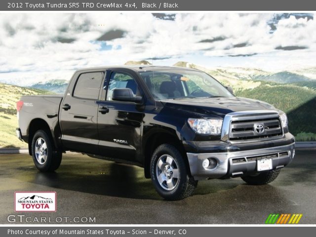 2012 Toyota Tundra SR5 TRD CrewMax 4x4 in Black