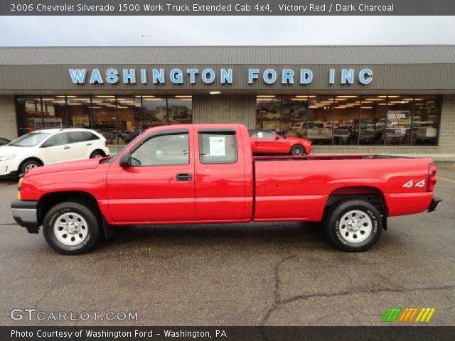 2006 Chevrolet Silverado 1500 Work Truck Extended Cab 4x4 in Victory Red