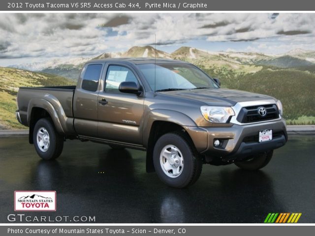 2012 Toyota Tacoma V6 SR5 Access Cab 4x4 in Pyrite Mica