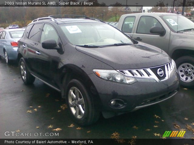 2009 Nissan Murano SL AWD in Super Black