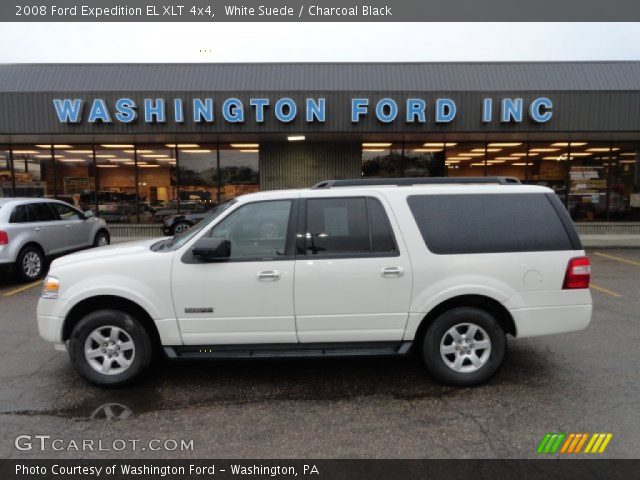 2008 Ford Expedition EL XLT 4x4 in White Suede