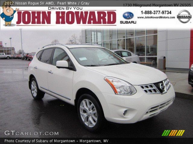 2012 Nissan Rogue SV AWD in Pearl White