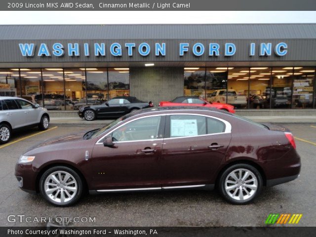 2009 Lincoln MKS AWD Sedan in Cinnamon Metallic