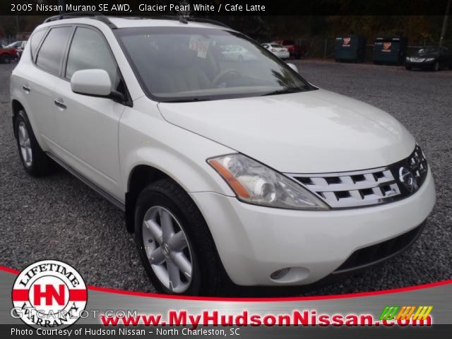 2005 Nissan Murano SE AWD in Glacier Pearl White