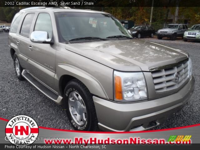 2002 Cadillac Escalade AWD in Silver Sand