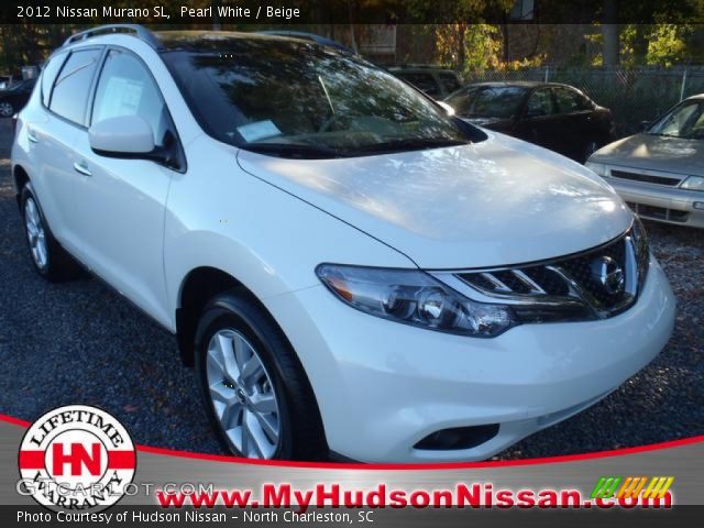 2012 Nissan Murano SL in Pearl White