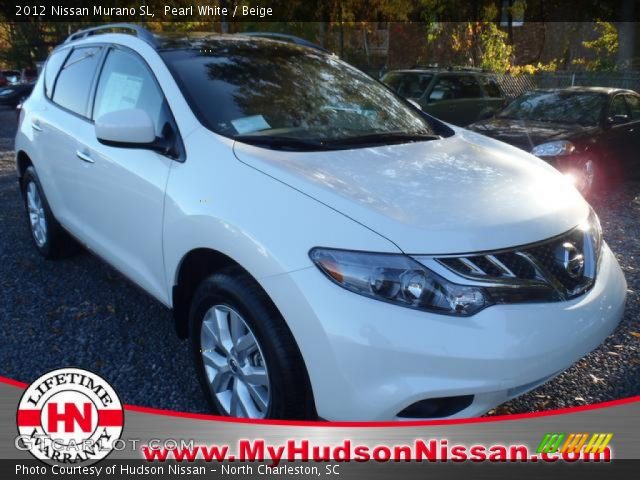 2012 Nissan Murano SL in Pearl White