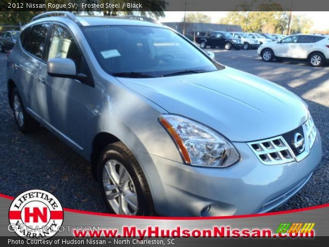 2012 Nissan Rogue SV in Frosted Steel