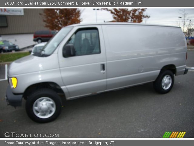 2003 Ford E Series Van E250 Commercial in Silver Birch Metallic