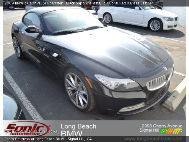 2009 BMW Z4 sDrive35i Roadster in Black Sapphire Metallic