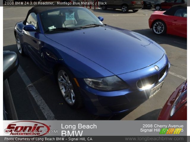 2008 BMW Z4 3.0i Roadster in Montego Blue Metallic