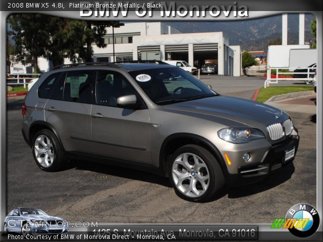 2008 BMW X5 4.8i in Platinum Bronze Metallic