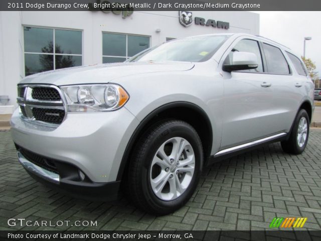 2011 Dodge Durango Crew in Bright Silver Metallic