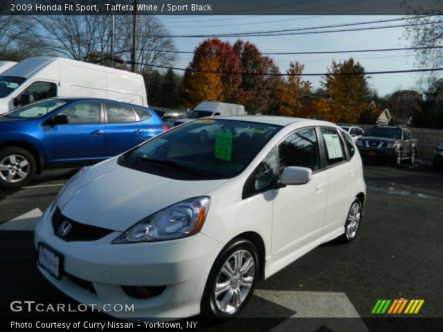 2009 Honda Fit Sport in Taffeta White