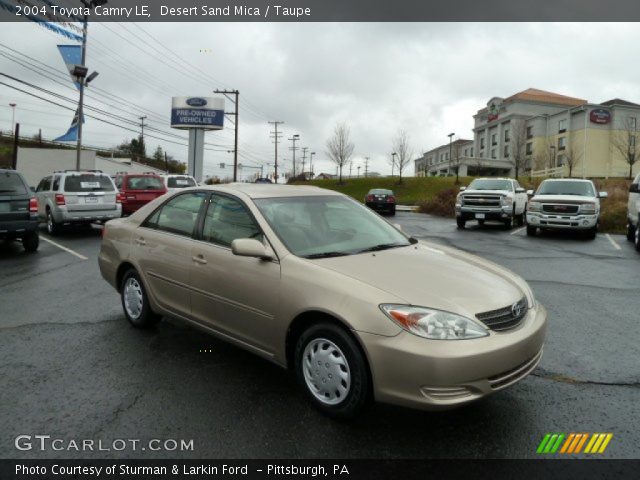 2004 Toyota Camry LE in Desert Sand Mica