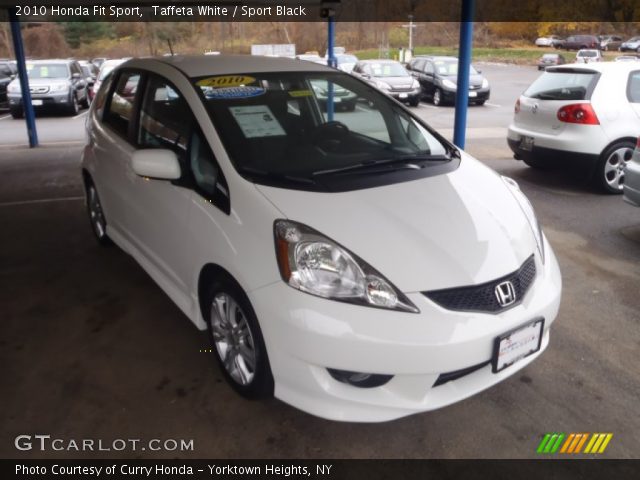 2010 Honda Fit Sport in Taffeta White