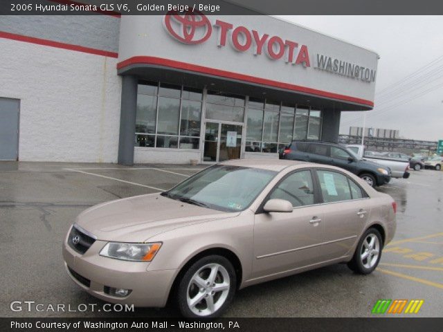 2006 Hyundai Sonata GLS V6 in Golden Beige