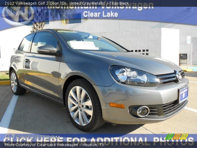 2012 Volkswagen Golf 2 Door TDI in United Gray Metallic