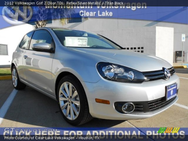 2012 Volkswagen Golf 2 Door TDI in Reflex Silver Metallic