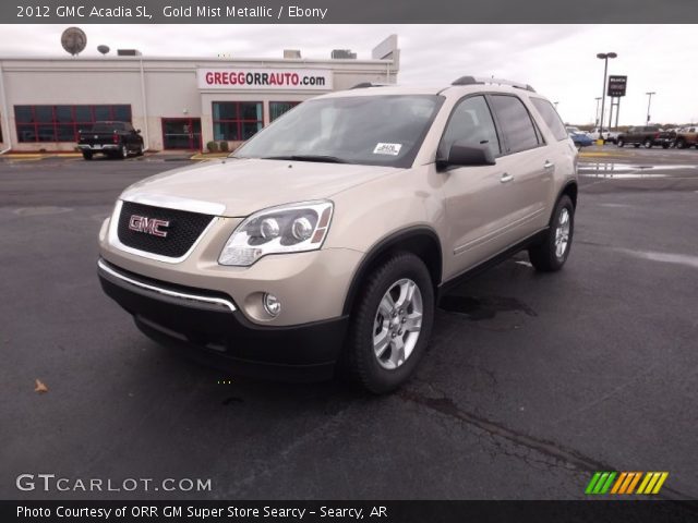 2012 GMC Acadia SL in Gold Mist Metallic