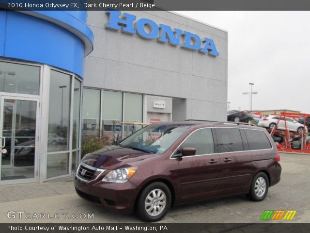 2010 Honda Odyssey EX in Dark Cherry Pearl