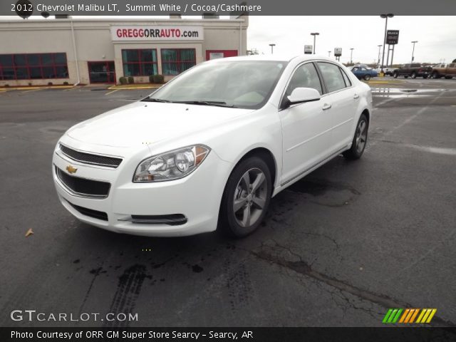 2012 Chevrolet Malibu LT in Summit White