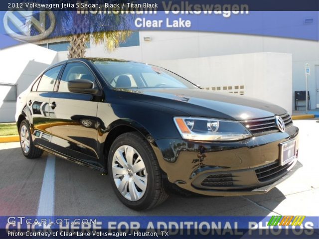 2012 Volkswagen Jetta S Sedan in Black