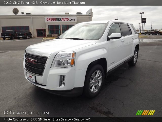 2012 GMC Terrain SLE in Olympic White