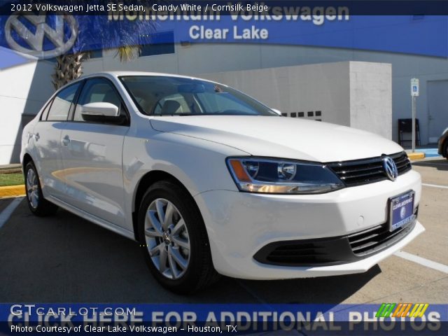 2012 Volkswagen Jetta SE Sedan in Candy White