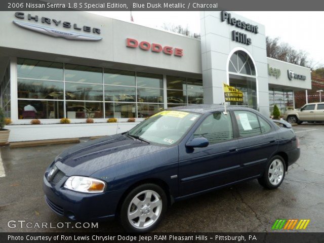 2006 Nissan Sentra 1.8 S Special Edition in Blue Dusk Metallic