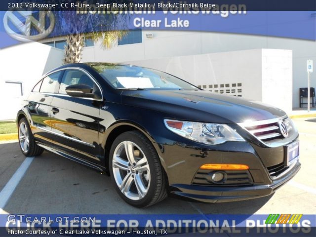 2012 Volkswagen CC R-Line in Deep Black Metallic