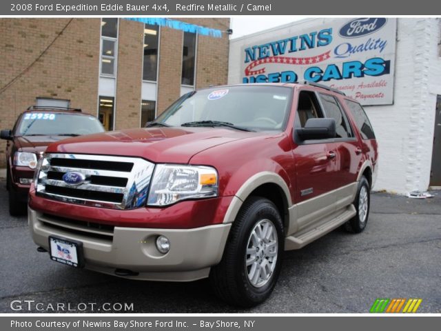 2008 Ford Expedition Eddie Bauer 4x4 in Redfire Metallic