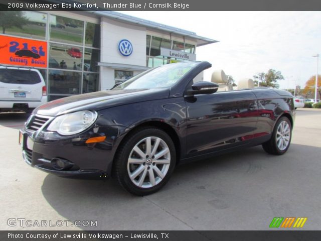 2009 Volkswagen Eos Komfort in Thunder Blue