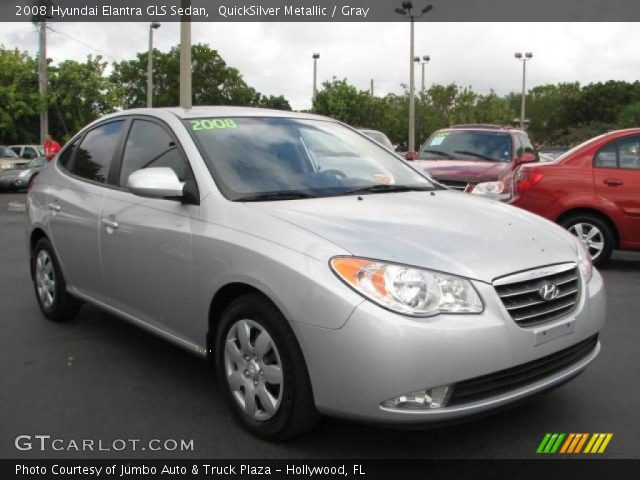 2008 Hyundai Elantra GLS Sedan in QuickSilver Metallic