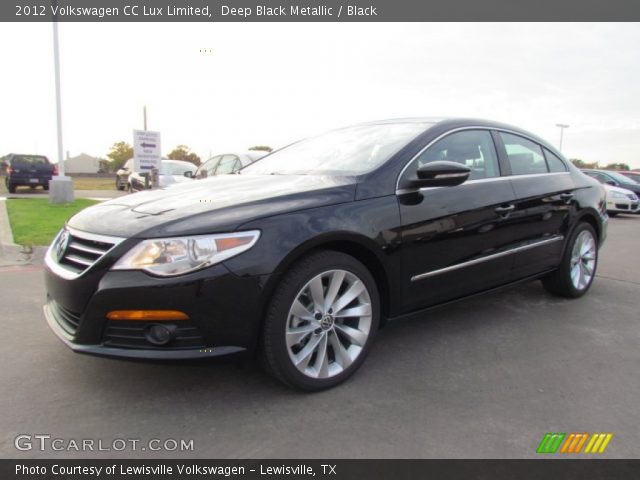 2012 Volkswagen CC Lux Limited in Deep Black Metallic