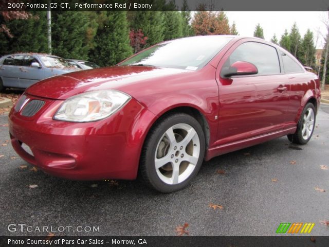 2007 Pontiac G5 GT in Performance Red