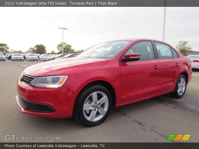 2012 Volkswagen Jetta TDI Sedan in Tornado Red