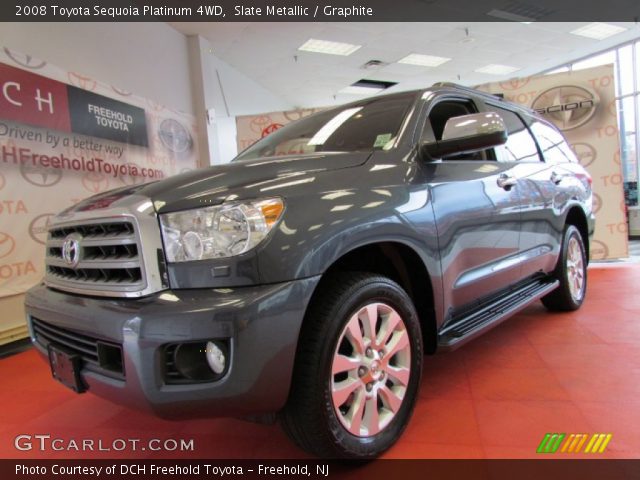 2008 Toyota Sequoia Platinum 4WD in Slate Metallic