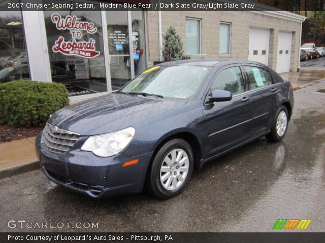 2007 Chrysler Sebring Sedan in Modern Blue Pearl