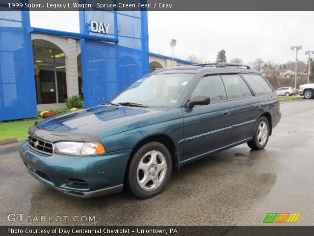 1999 Subaru Legacy L Wagon in Spruce Green Pearl