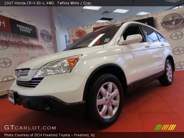 2007 Honda CR-V EX-L 4WD in Taffeta White