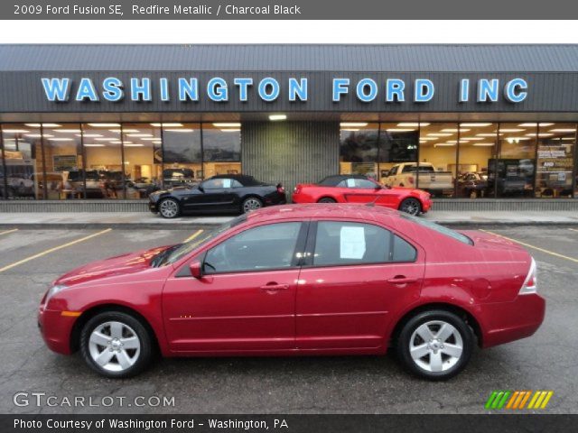 2009 Ford Fusion SE in Redfire Metallic