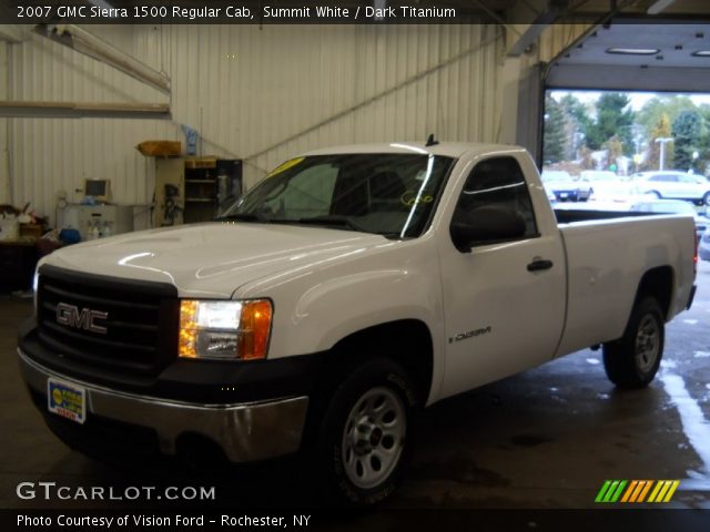 2007 GMC Sierra 1500 Regular Cab in Summit White